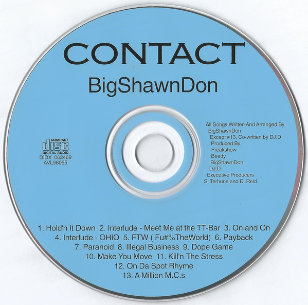 Contact by BigShawnDon (CD 1998 Starr Records) in Springfield